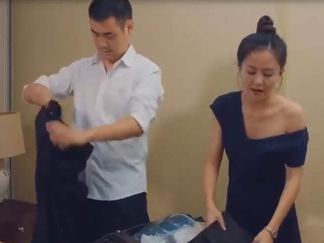 Video Clip Cười - Tuyệt chiêu trị ông chồng thích "vớ vẩn" mỗi lần đi công tác