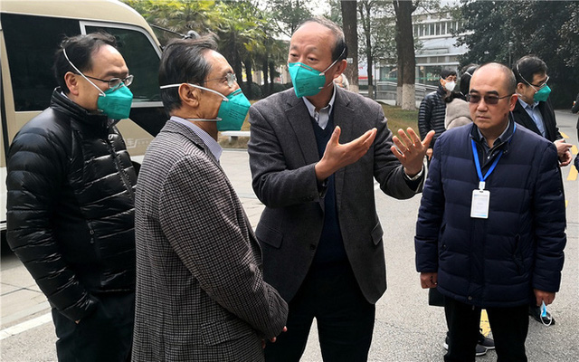 Ông Chung Nam Sơn hoạt động tích cực trong cuộc chiến chống virus Corona lần này (ảnh: Xinhua)