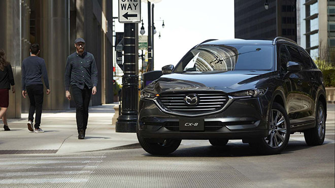 Mazda CX-8 ưu đãi đặc biệt lên tới 100 triệu đồng cho khách hàng mua xe trong tháng 2 - 2