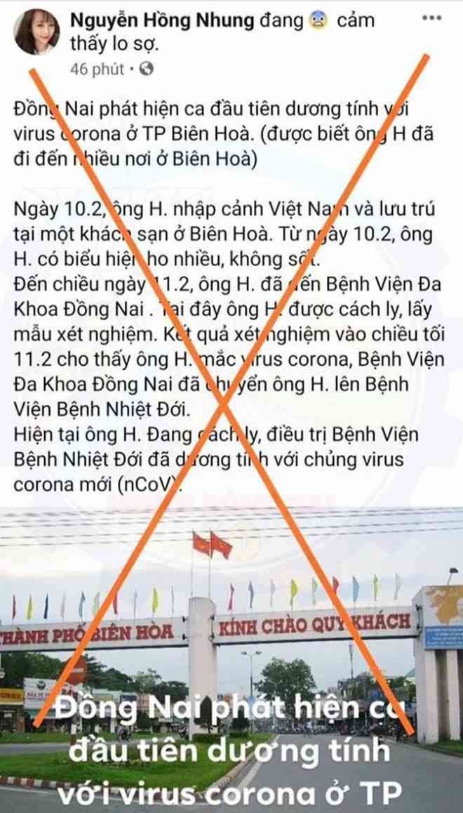 Tin tức trong ngày - Đăng tin giả về Covid-19,  người  "đang ở bên Mỹ"  đã bị tìm thấy ở Đồng Nai