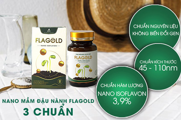 Sản phẩm đầu tiên trên thị trường có chứa Nano Isoflavon 3 chuẩn