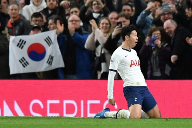 Phong độ chói sáng của Son Heung Min giúp Tottenham thắng nhọc Aston Villa