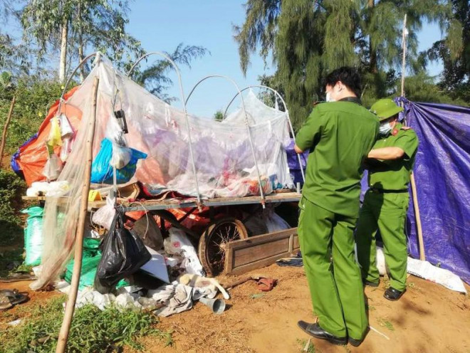 Nơi Huyền đâm chết bạn trai trong đêm Valentine. Ảnh: CTV