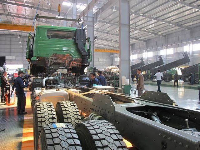Các doanh nghiệp xe tải trong nước lo ngại sẽ khó có thể cạnh tranh nổi với xe tải nhập khẩu nguyên chiếc từ Trung Quốc