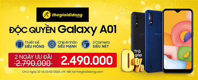 Dễ dàng sắm Samsung Galaxy A01 smartphone phổ thông đáng sở hữu, duy nhất tại Thế Giới Di Động - 4