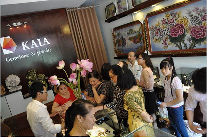 Showroom những sản phẩm Kaia tại 19F Nguyễn Khang, Hà Nội