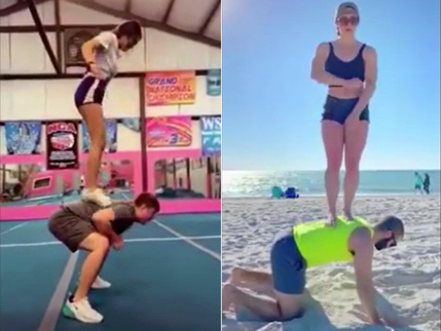 Bạn trẻ - Cuộc sống - Clip: Thử thách mạo hiểm nhưng đầy thích thú cho các cặp đôi