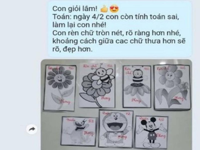 Giáo dục - du học - Lời phê siêu dễ thương cô dành cho trò trong mùa dịch COVID-19