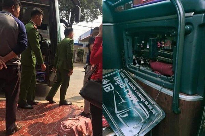 Cơ quan công an có mặt kiểm tra, xác minh vụ việc. Ảnh: A.T