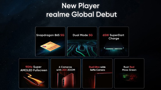 Realme X50 Pro 5G sẽ có camera selfie kép đại bác - 2