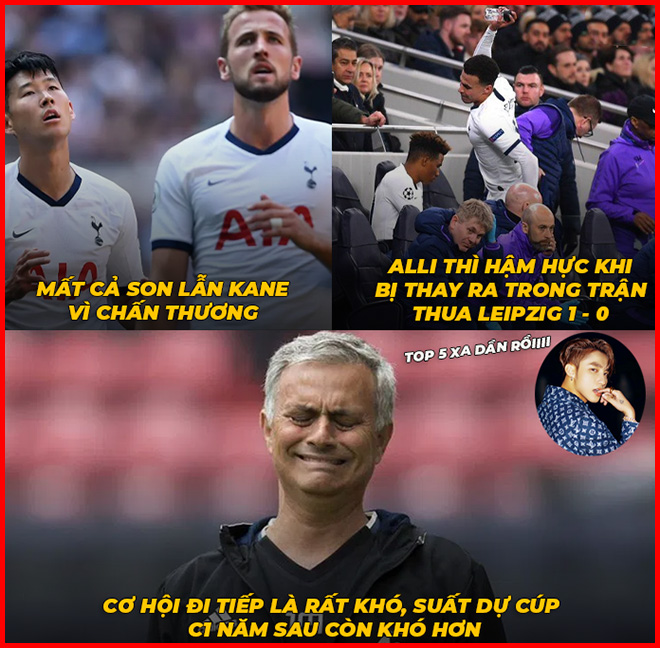 Mất hàng loạt trụ cột, Tottenham thua đau ngay trên sân nhà.