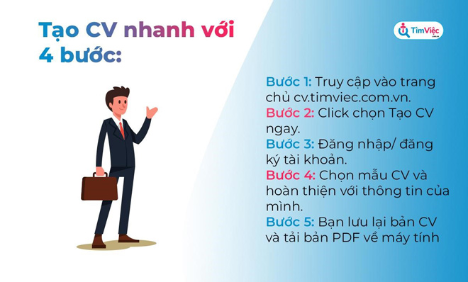 CV.timviec.com.vn – sự lựa chọn thông minh cho ứng viên thời đại mới - 3