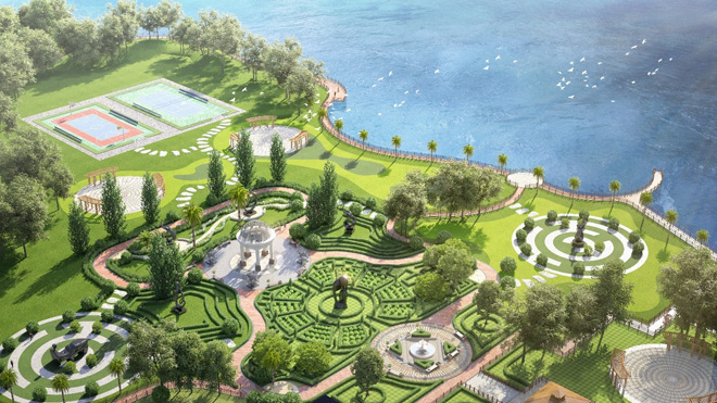 Green Dragon City sở hữu 11,6 ha công viên cây xanh
