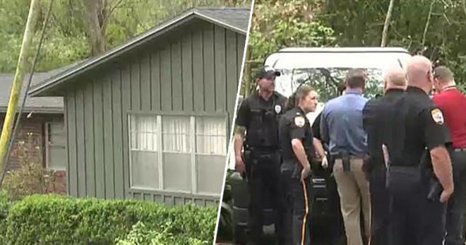 Những chiếc lọ đựng lưỡi người được tìm thấy khi nhà chức trách kiểm tra một ngôi nhà ở TP Gainesville. Ảnh: WCJB