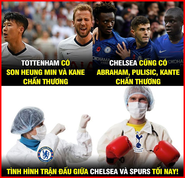 Chelsea - Tottenham, cuộc chiến của những "nhà thương binh".