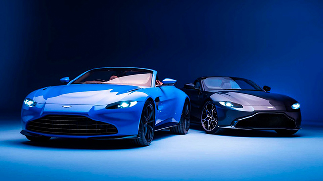 Hãng Aston Martin ra mắt xe mui trần Vantage Roadster - 1