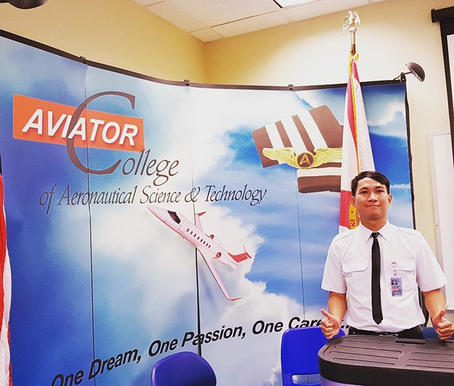 Hành trình nửa vòng trái đất của các học viên VinAviation School - 2
