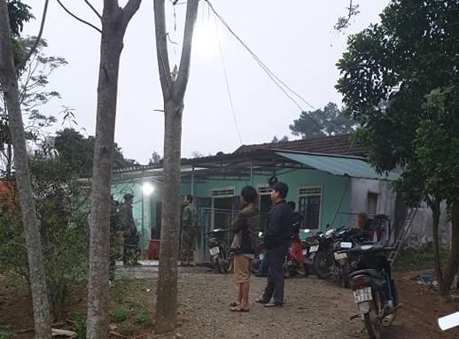 Ngôi nhà ông Nguyễn Văn S. ở.