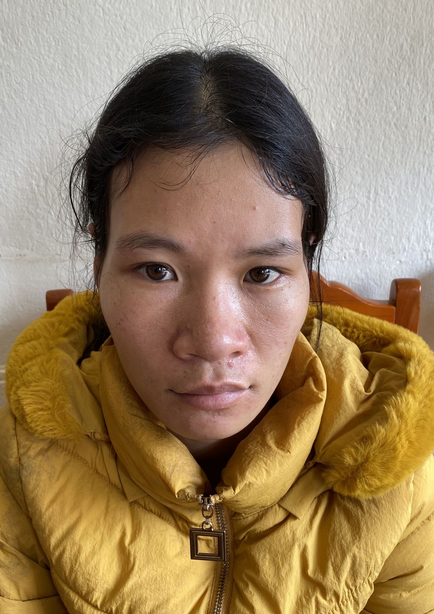 Lê Thị Liên tại cơ quan điều tra