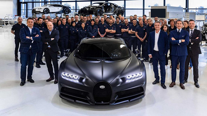 Chiêm ngưỡng siêu phẩm Bugatti Chiron thứ 250 giá bán hơn 76 tỷ đồng - 9