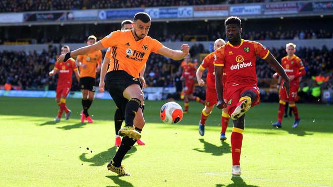 Trực tiếp bóng đá Wolves - Norwich: Nỗ lực trong tuyệt vọng (Hết giờ) - 6