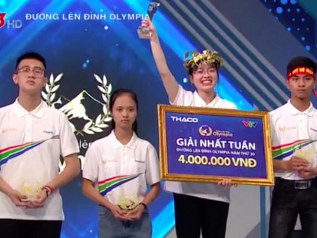 Bạn trẻ - Cuộc sống - Nữ sinh "nhỏ có võ" thắng áp đảo cuộc đua tuần Đường lên đỉnh Olympia