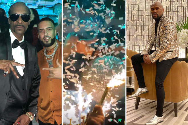 Mayweather và những người bạn mừng sinh nhật lần thứ 43 của anh