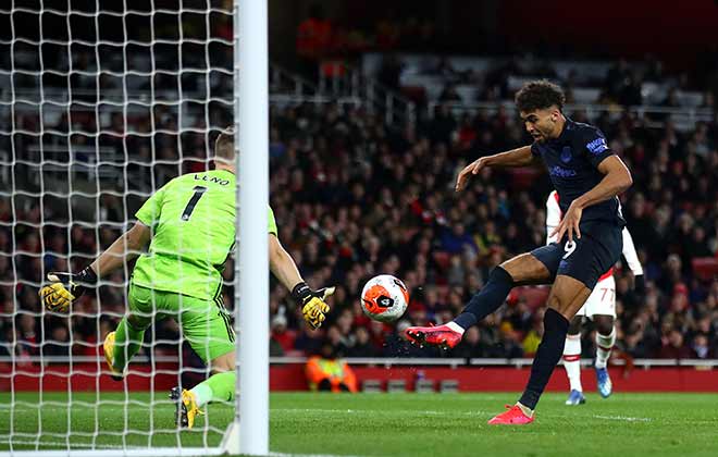 Video highlight trận Arsenal - Everton: Siêu kịch tính rượt đuổi 5 bàn, thót tim phút 90+3 - 3