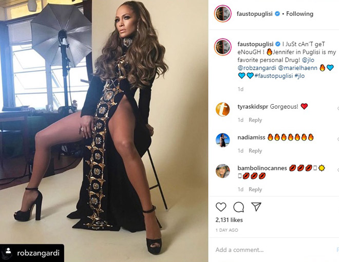 NTK tiết lộ hậu trường chụp váy gợi cảm của Jennifer Lopez.