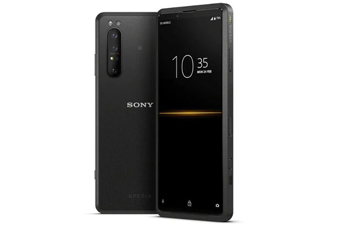 Sony Xperia Pro chính thức ra mắt: Sắc cạnh và nam tính - 1