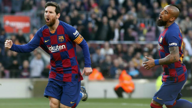 Messi sẵn sàng tỏa sáng ở Champions League sau cú poker cuối tuần qua