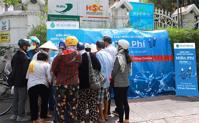  Hành động đẹp, ý nghĩa của thương hiệu được đông đảo người dân đón nhận.