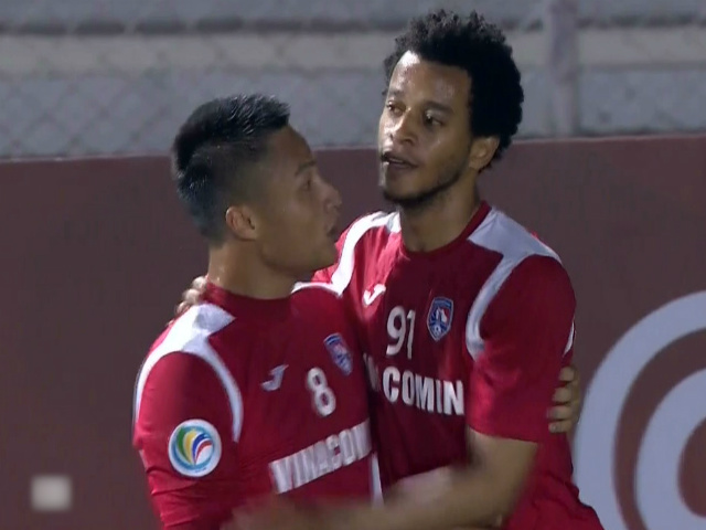 Bóng đá - Video highlight trận Ceres Negros - Quảng Ninh: Ngoại binh "mở khóa" &amp; đại tiệc 4 bàn