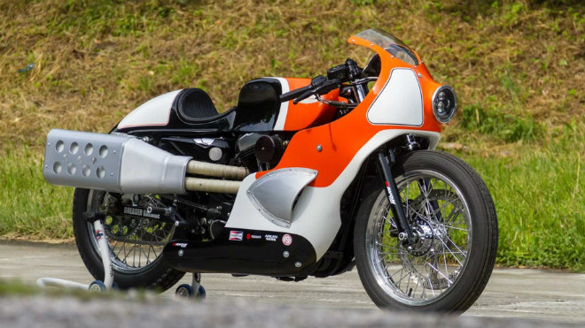 Harley Davidson Forty-Eight độc nhãn hóa “búa thần”, ống xả to như đại đao cực ngầu - 1