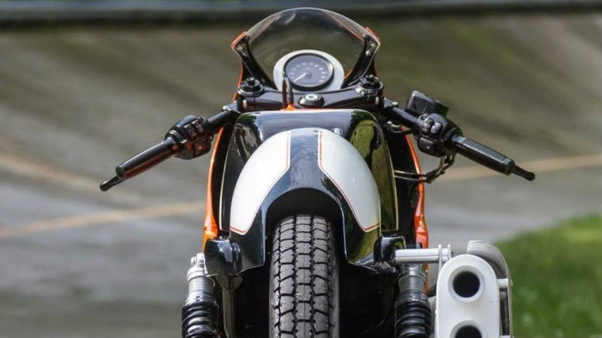 Harley Davidson Forty-Eight độc nhãn hóa “búa thần”, ống xả to như đại đao cực ngầu - 4