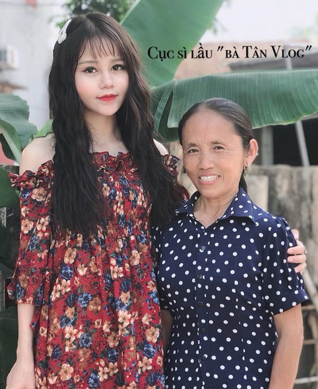 Cô gái thường xuyên xuất hiện trong các vlog của bà Tân&nbsp;là Nguyễn Hằng Hương, một hot girl ở Bắc Giang.