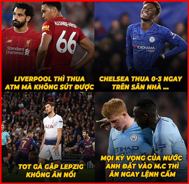 Man City sẽ là hi vọng duy nhất đòi lại danh dự cho ngoại hạng Anh tại cúp C1.