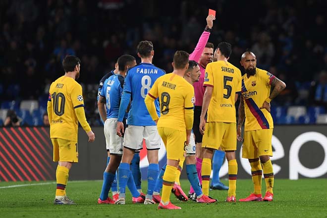 Trực tiếp bóng đá Napoli - Barcelona: Những phút cuối căng thẳng (Hết giờ) - 28