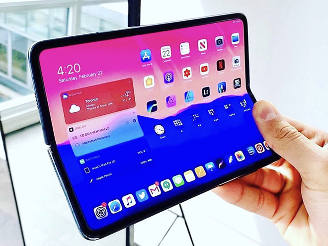 Ý tưởng iPad Pro gập lại thỏa lòng ước mơ - 1