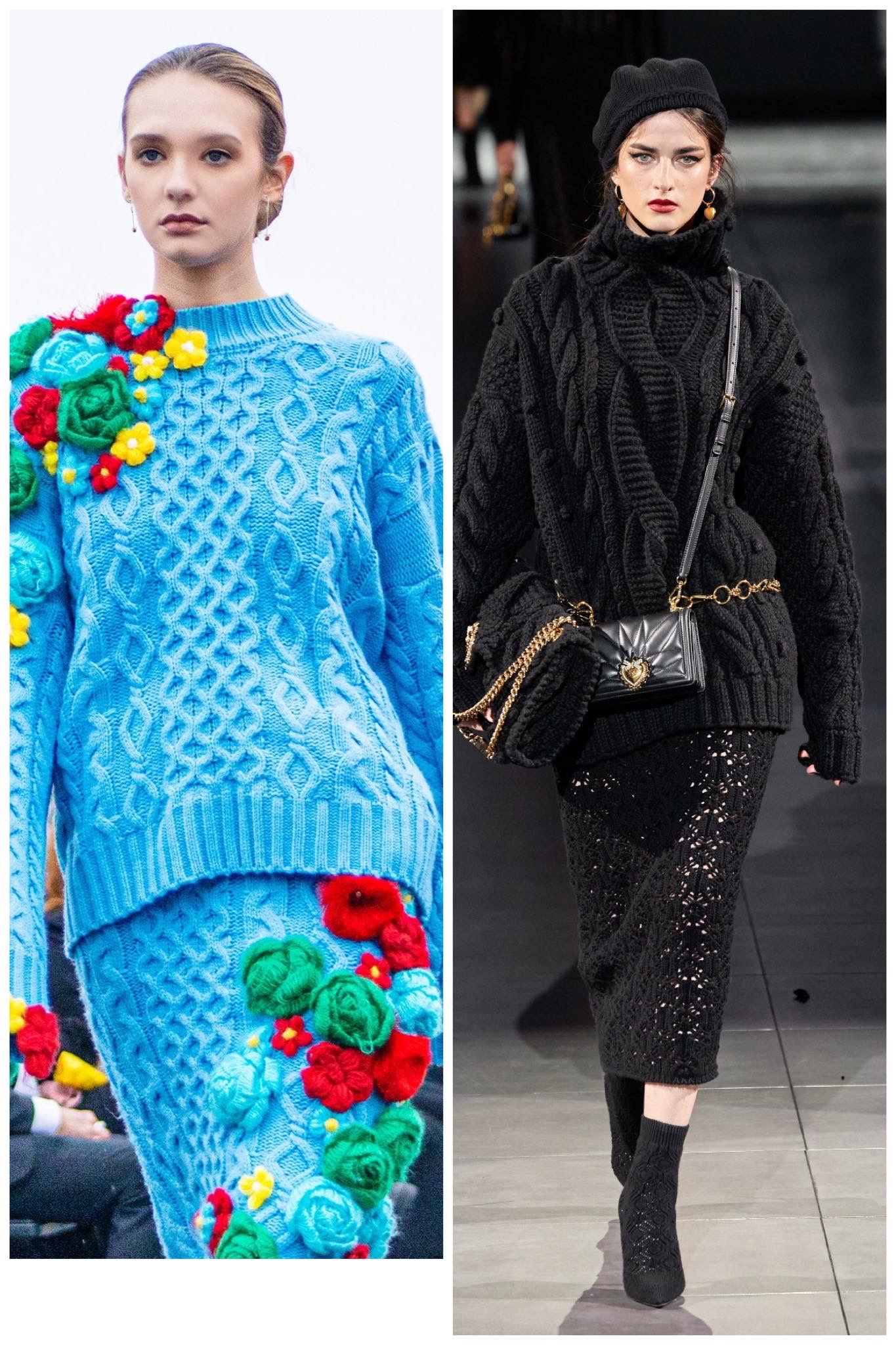 Dolce&Gabbana và NTK Việt đều chung ý tưởng thổi hồn cho len sợi - 6