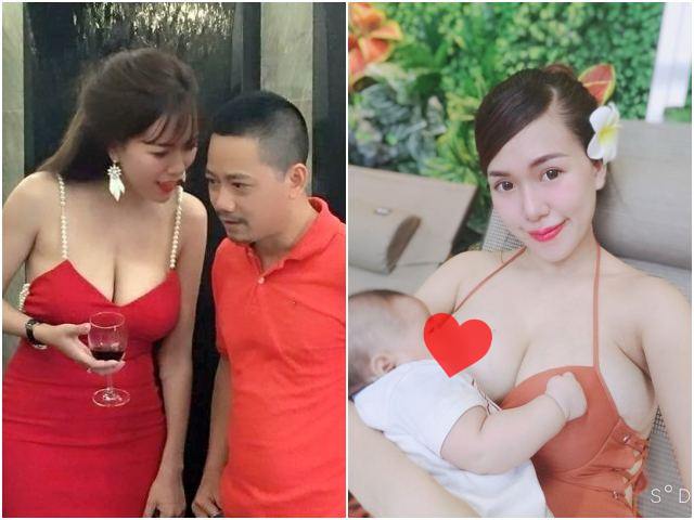 Đời sống Showbiz - Hot mom "siêu vòng 1" gây sốt khi đăng ảnh cho con bú giờ ra sao sau kết hôn?