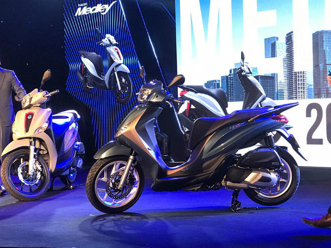 2020 Piaggio Medley vừa ra mắt tại Việt Nam.