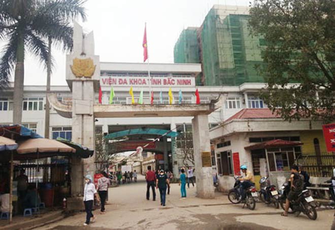 Bệnh viện Đa khoa&nbsp;tỉnh Bắc Ninh, nơi người đàn ông quốc tịch Hàn Quốc tử vong