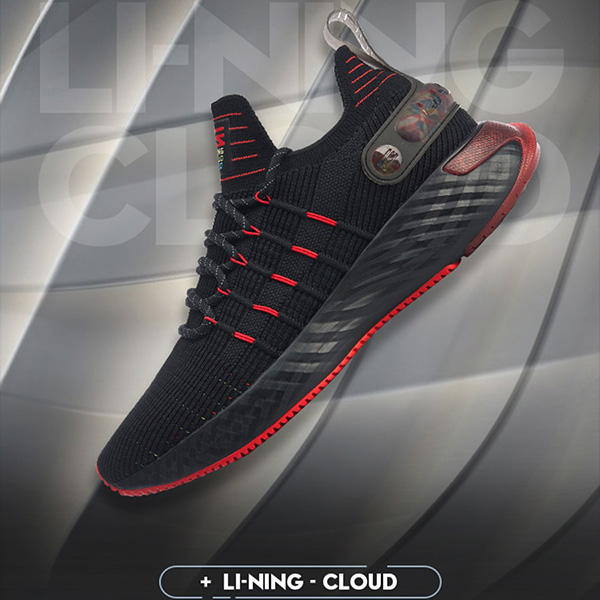 Công nghệ Cloud độc quyền giảm chấn, đàn hồi, êm ái được Li-Ning tiếp tục nâng cấp trong phiên bản giày mới