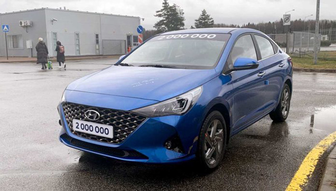 Lộ diện phiên bản nâng cấp Hyundai Accent 2020 - 1