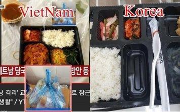 Với suất ăn này, du khách Hàn chê trách Việt Nam cho họ ăn thức ăn của người nghèo