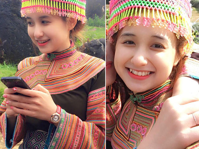 Đằng sau nhan sắc ngọt ngào của ”hot girl dân tộc Mông” nổi tiếng sau 1 đêm