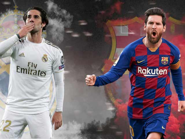 Bóng đá - Dự đoán tỷ số vòng 26 La Liga: Siêu kinh điển Real – Barca định đoạt ngôi vua