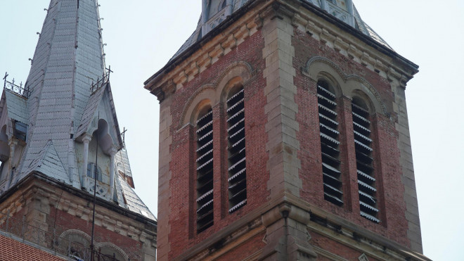 Các chi tiết nhỏ ở nhà thờ Đức Bà đều được bảo tồn như ban đầu.