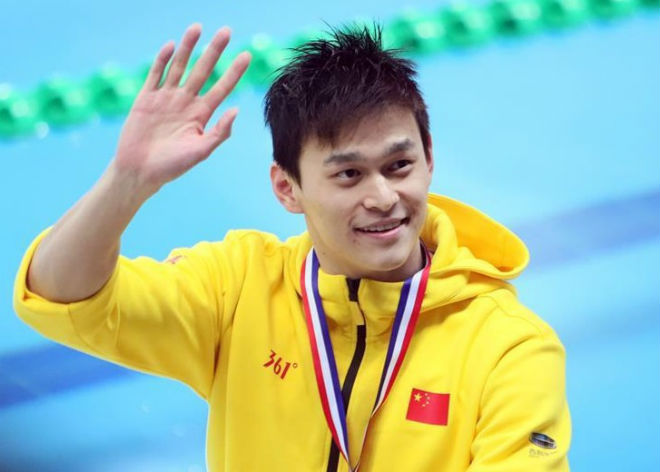 VĐV bơi lội số 1 Trung Quốc - Sun Yang bị cấm thi đấu 8 năm vì doping